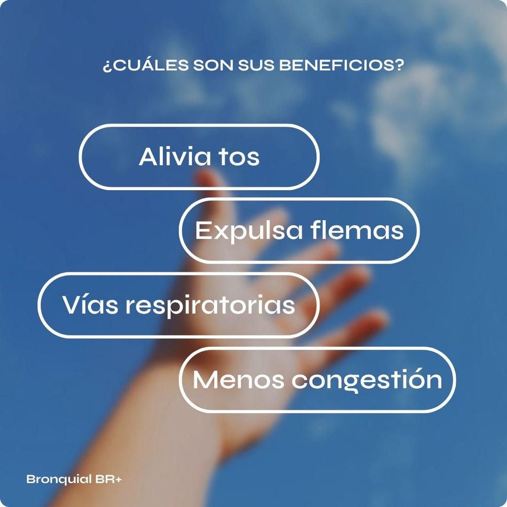 Bronquial BR+ para tos, mucosidad y vías respiratorias