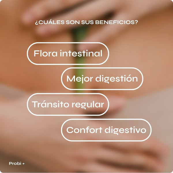 Probi+ para flora intestinal y digestión