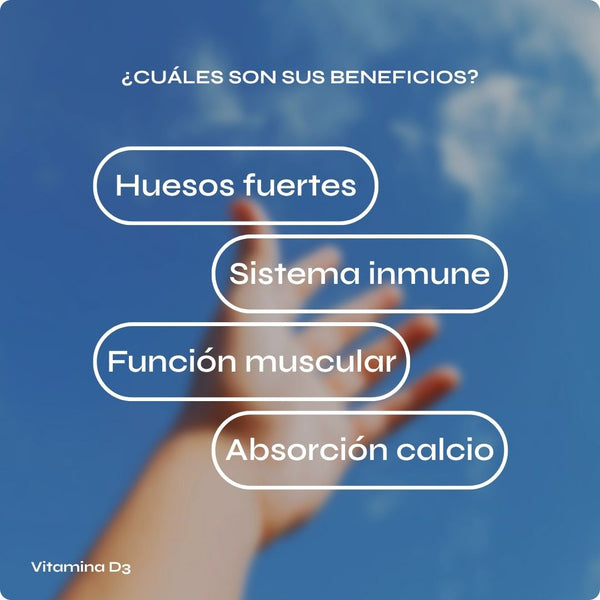 Vitamina D3 - Huesos y defensas
