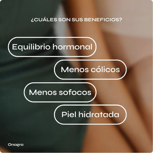 Onagra para equilibrio hormonal y bienestar femenino