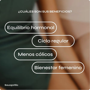 Sauzgatillo para equilibrio hormonal y bienestar femenino