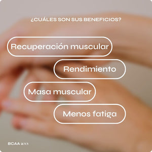 BCAA 2:1:1 con Vitamina B6 - Recuperación Muscular