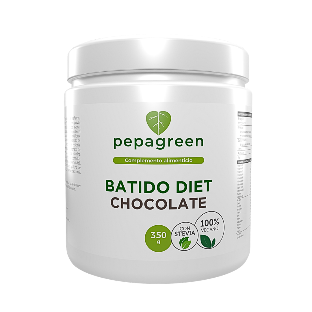 Batido diet chocolate para control de peso y nutrición completa