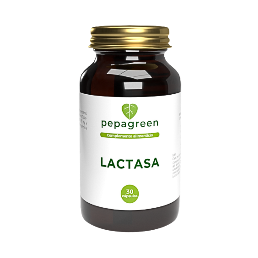 Lactasa para digestión de lactosa