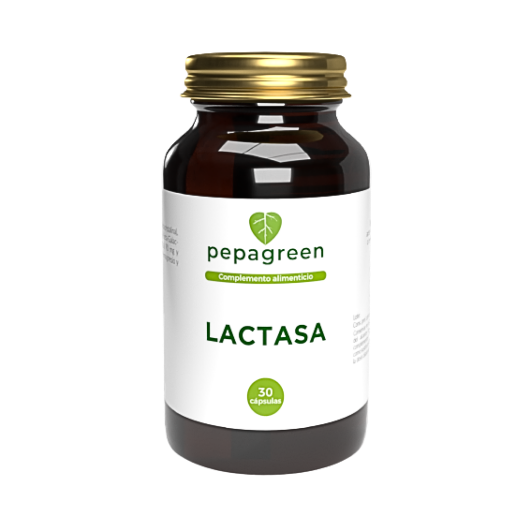 Lactasa para digestión de lactosa