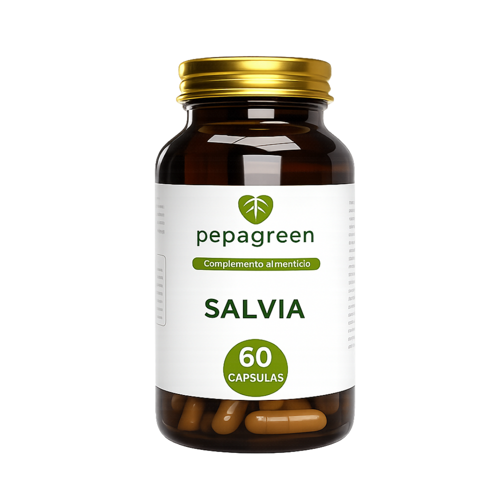 Salvia para digestión y sudoración