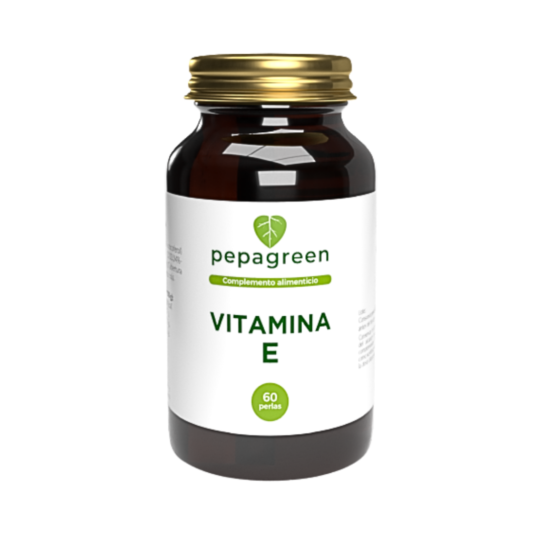 Vitamina E antioxidante para piel y protección celular