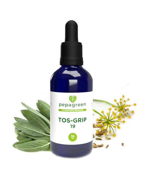Tos-grip para tos, garganta y resfriados